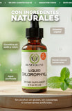 CLOROFILA LIQUIDA-ENERGIA NATURAL Y DESINTOXICANTE